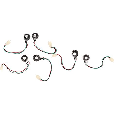 Lineares Drehpotentiometer (6er-Set) mit Drehknopf für feste Geschwindigkeit (1/4)