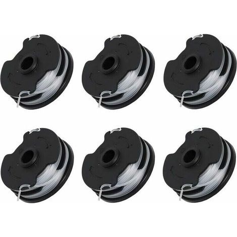 Lot de 6 bobines de rechange pour débroussailleuse sans fil Parkside PRTA 20-Li C3 IAN351753 (1/5)