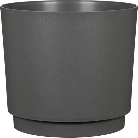 Scheurich Blumentopf Kunststoff Ø 20,8 x 18,7 cm nero