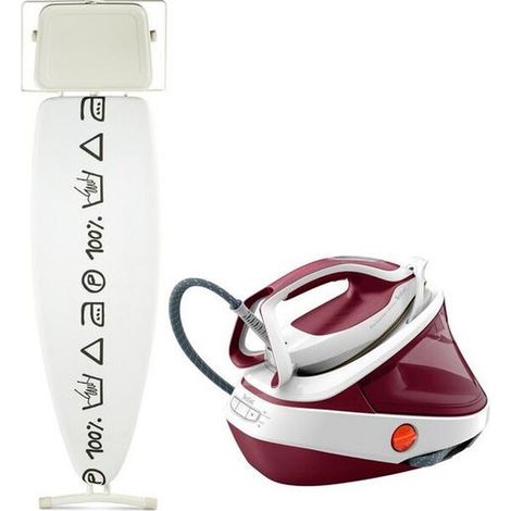 Tefal DAMPFSTATION + BÜGELTISCH (GV 9711 + TI 1200)