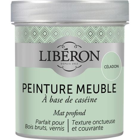 Peinture meuble à base de caséine LIBERON Céladon mat 500 ML