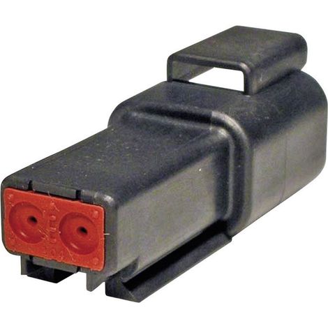 TE Connectivity DT 04-2P-CE02 Rundstecker Stecker, gerade Gesamtpolzahl: 2 Serie (Rundsteckverbinder