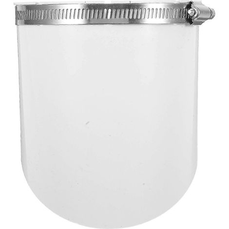 Lot de 4 clapets anti-retour unidirectionnels en PVC pour adaptateur de tuyauterie avec protection anti-refoulement (1/5)