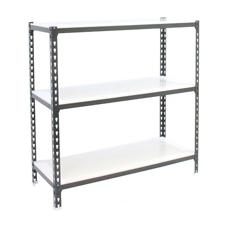 Simonrack Scaffale metallico moderno antracite bianco (1/4)