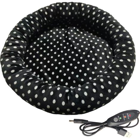 Tapis Chauffant pour Chats Tapis Chauffant À 3 Niveaux Réglables (1/5)
