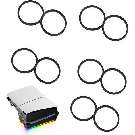 Lot de 10 courroies de remplacement pour lecteur optique, avec joint en caoutchouc, pour réparation de la Xbox One. (1/4)