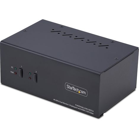 SWITCH KVM DE 2 PUERTOS DP HDMI