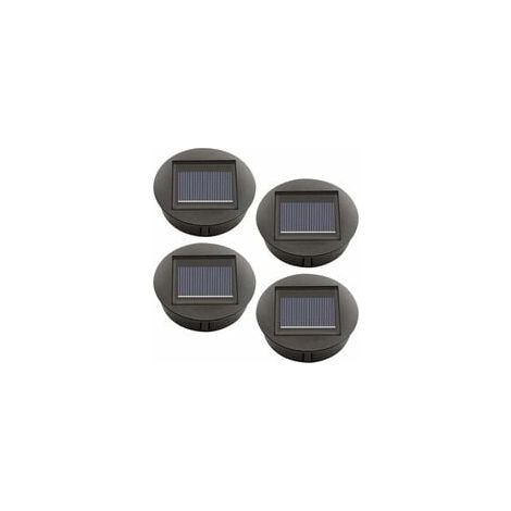 4 piezas de repuesto para luces solares con bombillas LED