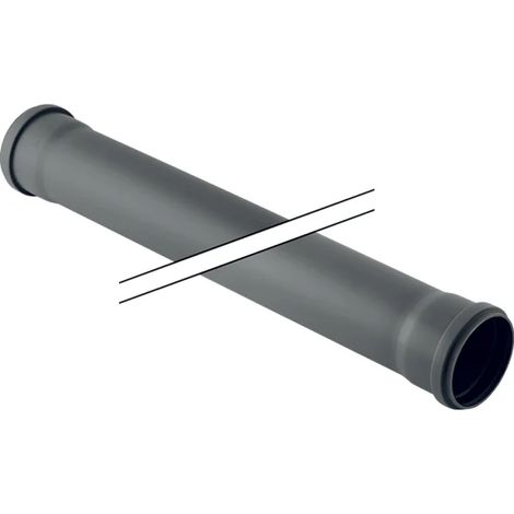 TUBO GEBERIT PP-HTS A 2 BICCHIERI DM 50 - 100 cm - 10 pezzi - GEBERIT