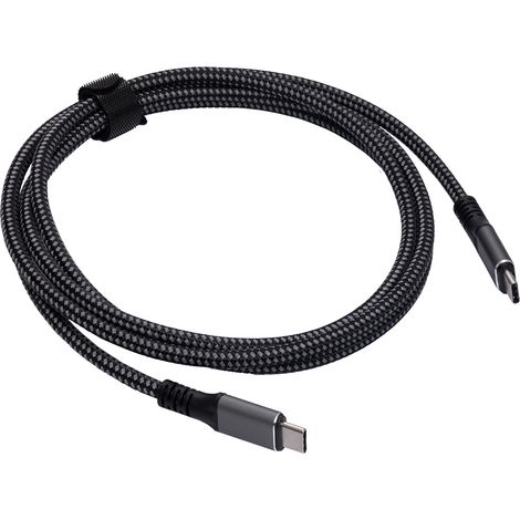 Cable Thunderbolt 3 USB-C 3.1 Gen.2 de 40 Gbps Akyga AK-USB-34 100W 4K 5K 60Hz 1,5 m (1/3)