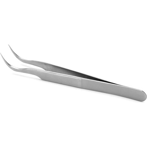Pince antistatique, pince courbée en acier inoxydable pour la réparation de téléphones portables (1/5)