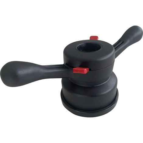 Jeu d'écrous à ailettes pour équilibreuse de Roues (40 x 3 mm), Accessoire pour Machine d'équilibrage de pneus avec Arbre de diamètre 40 mm et Pas de 3 mm, Outil d'alignement de (1/5)