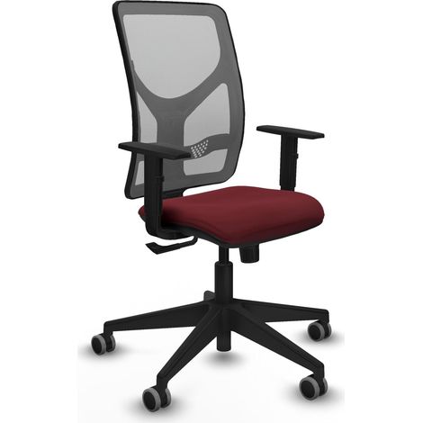 Bürostuhl piqueras y crespo Motilla grau Mesh Leder (1/2)