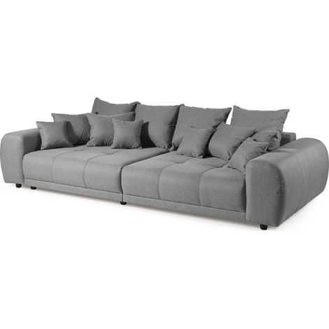 Bigsofa grau 310x135x86 cm teilmontiert SOFAS (1/4)