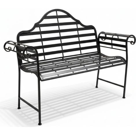 Banc Royal jardin fer 135x45x100cm (1/4)