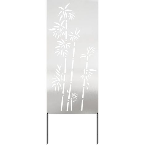 Écran de confidentialité de jardin Floral Argent 50 x 140 cm CFW318180 (1/5)