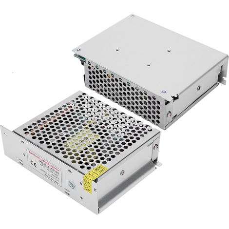 Alimentation à découpage en alliage d'aluminium, alimentation DC24V pour rubans LED d'imprimante 3D (S-120-24 (24V 5A 120W) AC100-240V) (1/5)