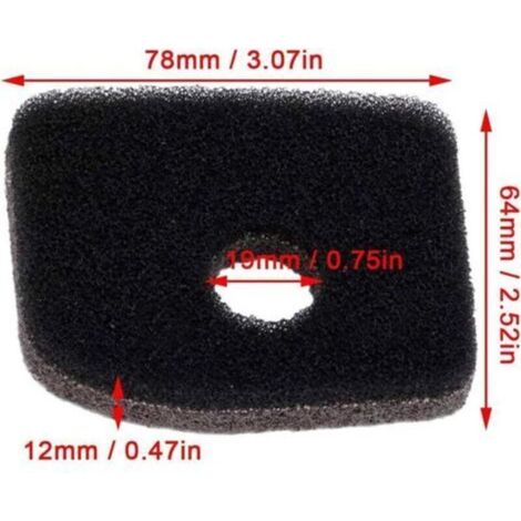 Kit de Filtre à air pour STIHL BG56 BG56C SH56C BG66 BG66C BG86 BG86CE BG86CEZ SH56 SH86 SH86C BR200 SR200 souffleurs de Feuilles Remplacer 4241 120 1800 CMR6H (1/3)
