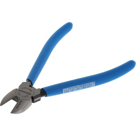 Pince coupante diagonale pour plastique, À ouverture automatique, Longueur 160 mm, Poignée antidérapante, 8313-160 TL (1/5)