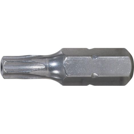 KS Tools - Embout de vissage INOX TORX percé 1/4'' - L.25mm, T15 - 910.2346 (1/2)