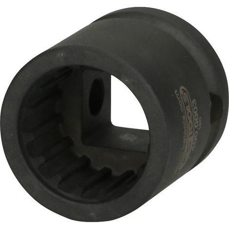 1/2" Bussola speciale con profilo speciale, fosfatata, 30 mm (1/4)