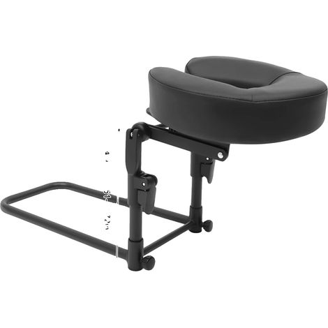 Lit de massage, design ergonomique, fonction réglable, Noir (1/2)