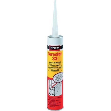 Teroson 192 501 Silicone Tenuta Di Agente Terostat 33 Bianco 310 Ml (A 12)