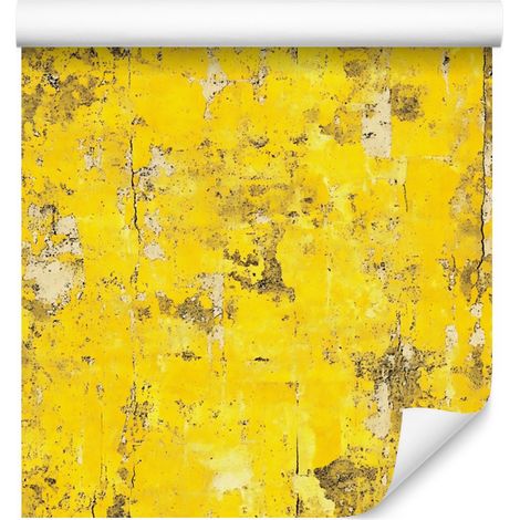 Carta da parati color oro anticato, giallo e oro per soggiorno e camera da letto, 50x1000 cm (1/5)