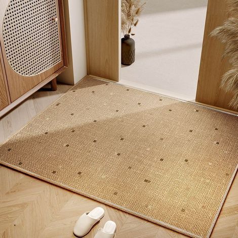 Tapis de cuisine lavable et antidérapant avec dos en caoutchouc, absorbant, idéal pour le sol devant l'évier ou la décoration intérieure - 60 x 90 cm (1/5)