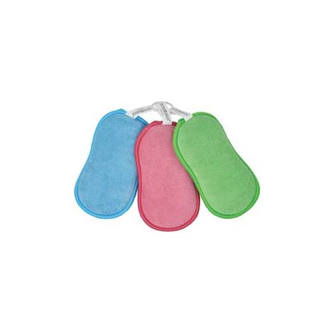 SET 3 SPUGNE MICROFIBRA MULTIUSO- - cm.24x10 - 12 pezzi APEX