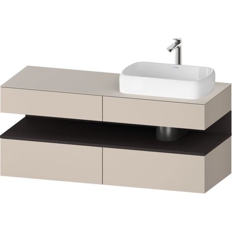Duravit Collection One Konsolenwaschtischunterbau, 2 Auszüge, 2 (1/2)