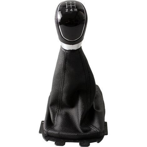 Staubschutzkappe für Ford EcoSport Schaltknauf für Schaltgetriebe, schwarz, 6-Gang-Set (einteilig). (1/4)