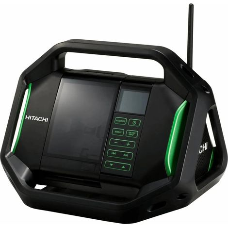 [NEUWERTIG] Baustellenradio HIKOKI 14,4V / 18V UR18DSALW4Z (ohne Akku)
