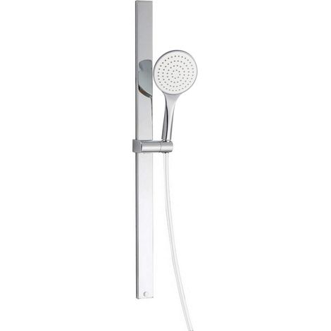 Barra de ducha con barra rectangular Damast Concept one 16398  Cromo (1/4)