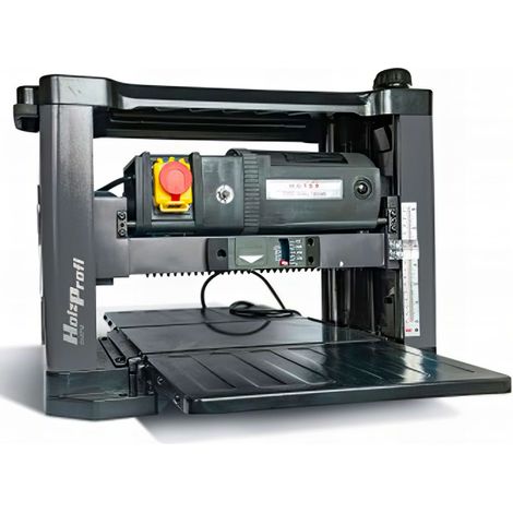 Raboteuse dégauchisseuse 330 mm – Puissance 1500 W – Tension 230 V – Vitesse 8500 trs/min – Table en granite pour coupe précise – Holzprofi