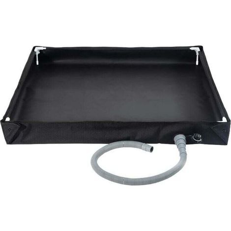 Base De Douche Pliable Pour Camping, Bac De Douche Portable, Bac Douches Pliable Camping Car, Base De Bain Avec Tuyau De Drain Drainage - Panage De Bases De Douches De Camp Portable Avec Tuyau (1/4)