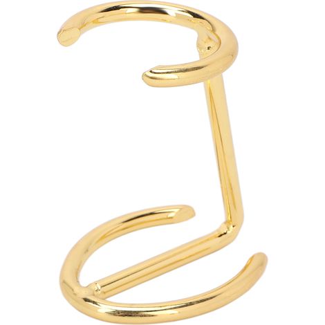 Tragbarer Rasierpinselhalter aus Goldlegierung für Sicherheitsrasierer – platzsparend (1/5)