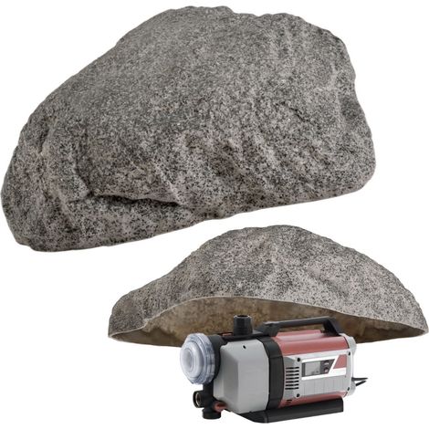 Gartendek Faux rocher cache regard jardin 73 cm gris