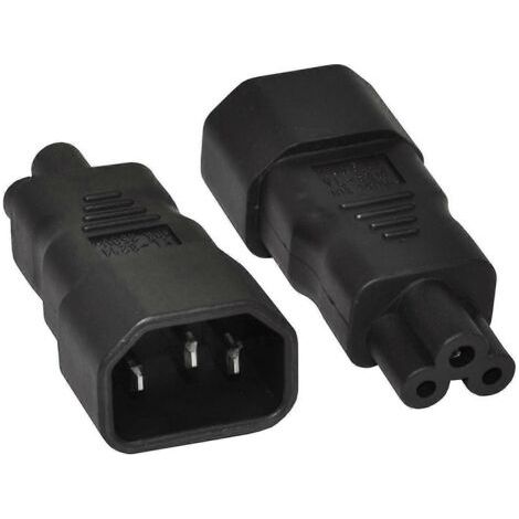 Adaptateur de câble PDU/UPS C14 vers C5, IEC320 C13/C14 vers C5/C6 (1/5)
