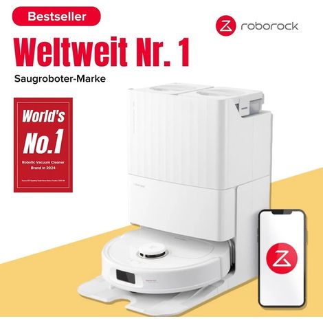 [PRODUIT RECONDITIONNÉ]Roborock Qrevo Pro Aspirateur robot avec fonction de lavage, station de séchage automatique, bras flexible, 7 kPa, application (mise à niveau depuis le S7 MAX/Qrevo S) DE
