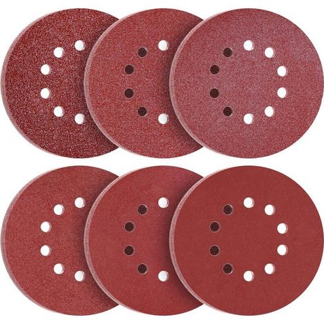 Schleifscheiben – BEIJIYI – 225 mm – 60 Stück – Körnung P40 bis P320 – 10 Löcher (1/5)