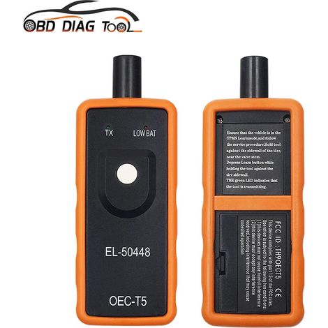 Nouveau moniteur de pression des pneus EL-50448OEC-T5 EL 50448. Compatible avec l'outil de réinitialisation G-M/Opel EL50448. Testeur mécanique. Livraison gratuite. (1/5)
