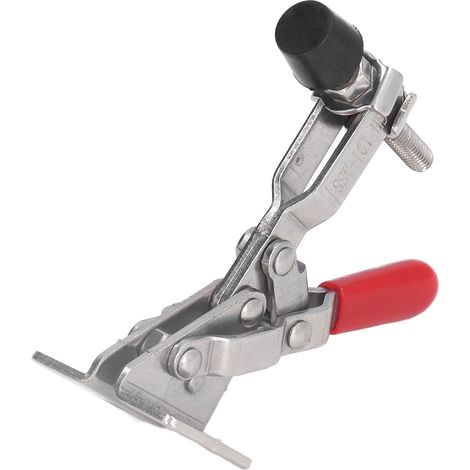 Pince À Bascule - Acier Inoxydable - Force De Serrage 70 Kg - Pour Travail Du Bois Et Assemblage Manuel - 1 Pièce (1/5)