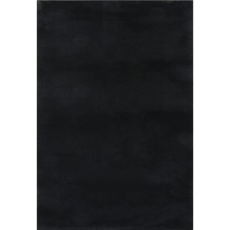 Tapis lavable à poils courts doux et moelleux antidérapant, Tapis de salon, Tapis Intérieur & Extérieur noir MKS14933 (1/5)