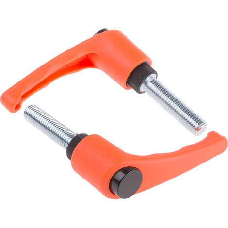 Levier de serrage RS PRO, , filetage M12, Mâle L. 50mm ( Prix pour Paquet de 2 )