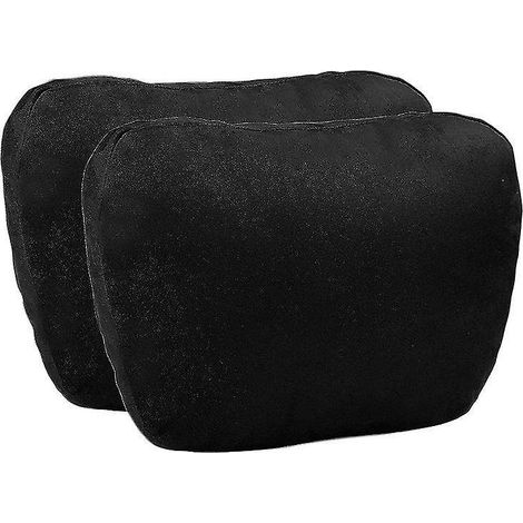 Lot de 2 coussins universels de soutien de la nuque pour appui-tête de voiture, compatibles avec la Classe S, doux et réglables. (1/5)
