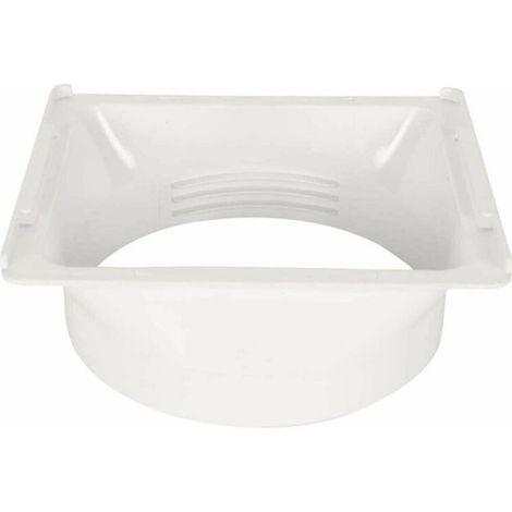 Adaptateur de tuyau d'évacuation de climatiseur portable universel pour climatisation mobile - Accessoires de climatisation mobiles - Interface carrée facile - 15 cm (1/5)