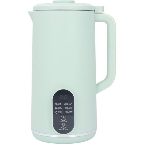 Multifunktionaler Sojamilchmixer für den Hausgebrauch, automatisches Standgerät mit Koch- und Filterfunktion, EU-Grünstecker (220 V). (1/5)