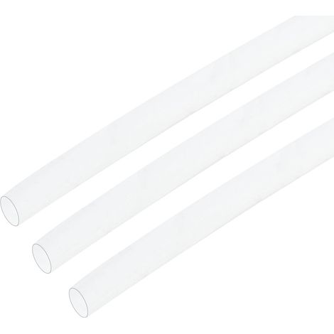 Gaine Thermorétractable en PTFE 4:1, 1m x 4,5mm Transparente, Tube Isolant Haute Température, Lot de 3 (1/5)