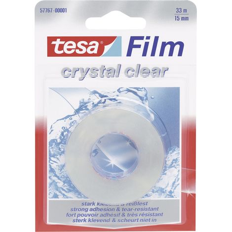 tesa 57767-00001-01 tesafilm kristall-klar Transparent (L x B) 33 m x 15 mm 1 St. (1/3)